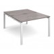 Adapt 1600mm Deep Sliding Top Double Starter Bench Desk